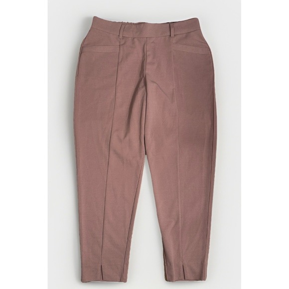 Maurices Pants - Maurices‎ Size Large High Rise Skinny Crepe Pull on Pants Dark Coral NWT